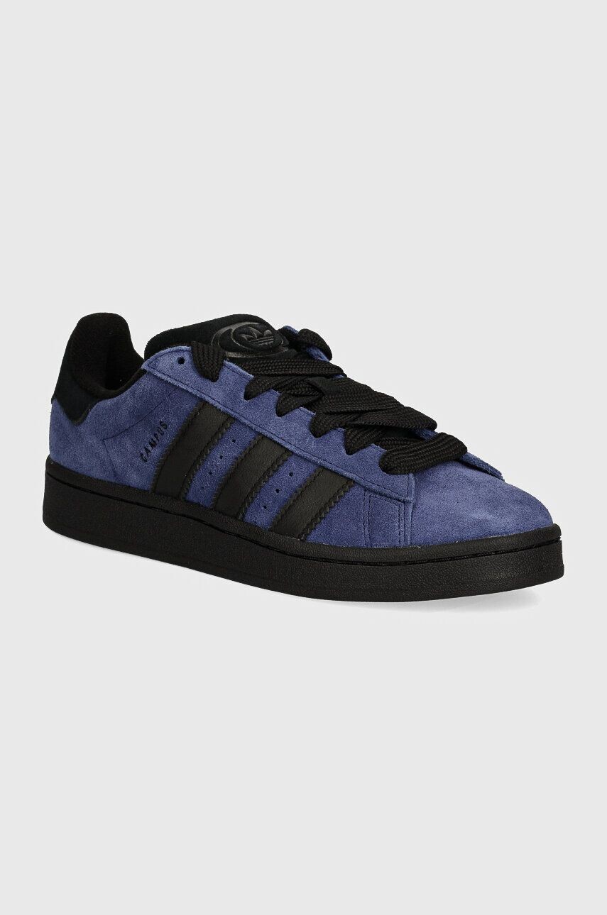 Замшевые кроссовки adidas Originals Campus 00s, темно-синий — фото 2