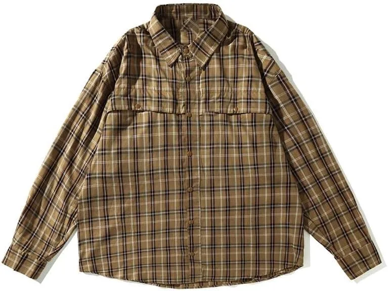 

Повседневная рубашка-кардиган с длинными рукавами HBDZUUI