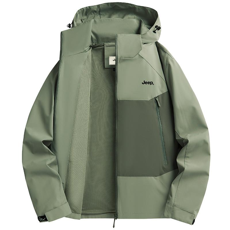 

Jeep Городская куртка для путешествий и поездок унисекс, Warship Green (Single Jacket)