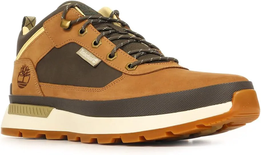 Мужские походные ботинки Timberland Field Trekker Mid с шнуровкой, коричневый/темно-коричневый — фото 2