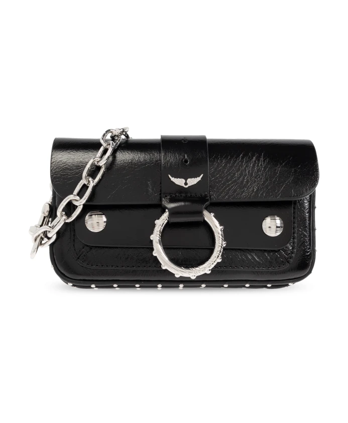 

Кожаный кошелек Кейт Zadig & Voltaire, черный