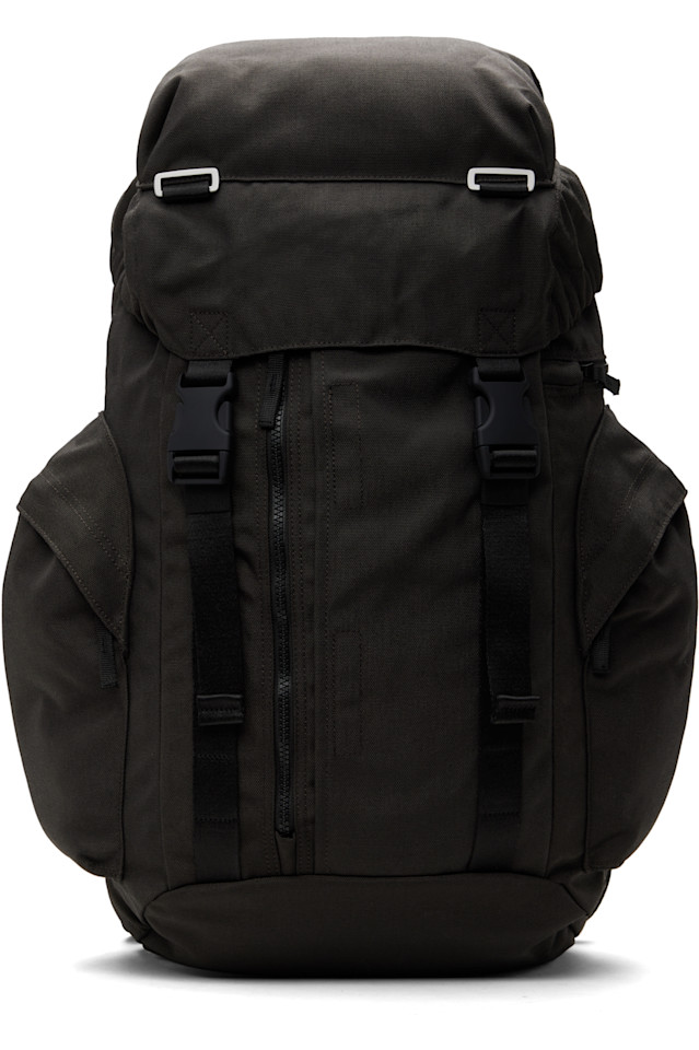 

Рюкзак из кордуры 1500 с пропиткой смолой Stone Island, серый