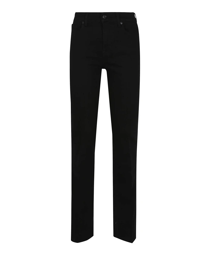 

Черные джинсы-клеш, осень-зима 2025 7 For All Mankind, черный