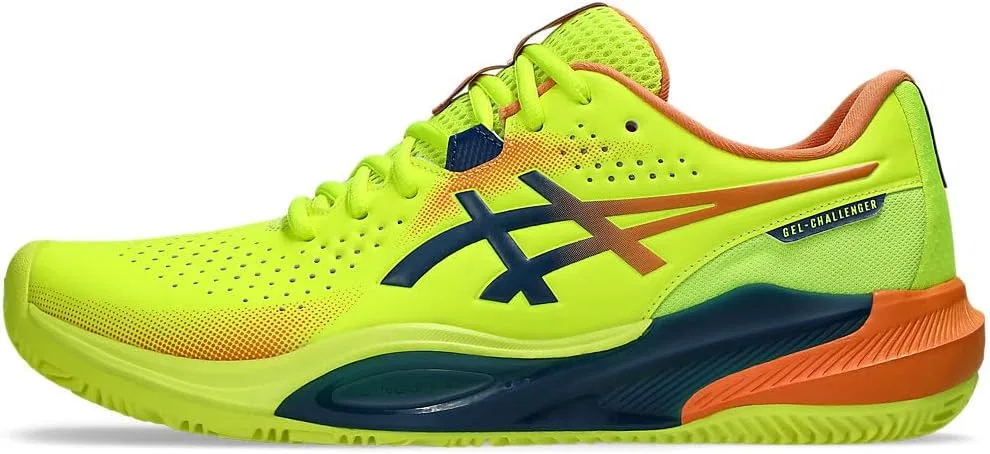 Мужские кроссовки ASICS Gel-Challenger 15 Padel LeTrainers, синий/светло-желтый — фото 3