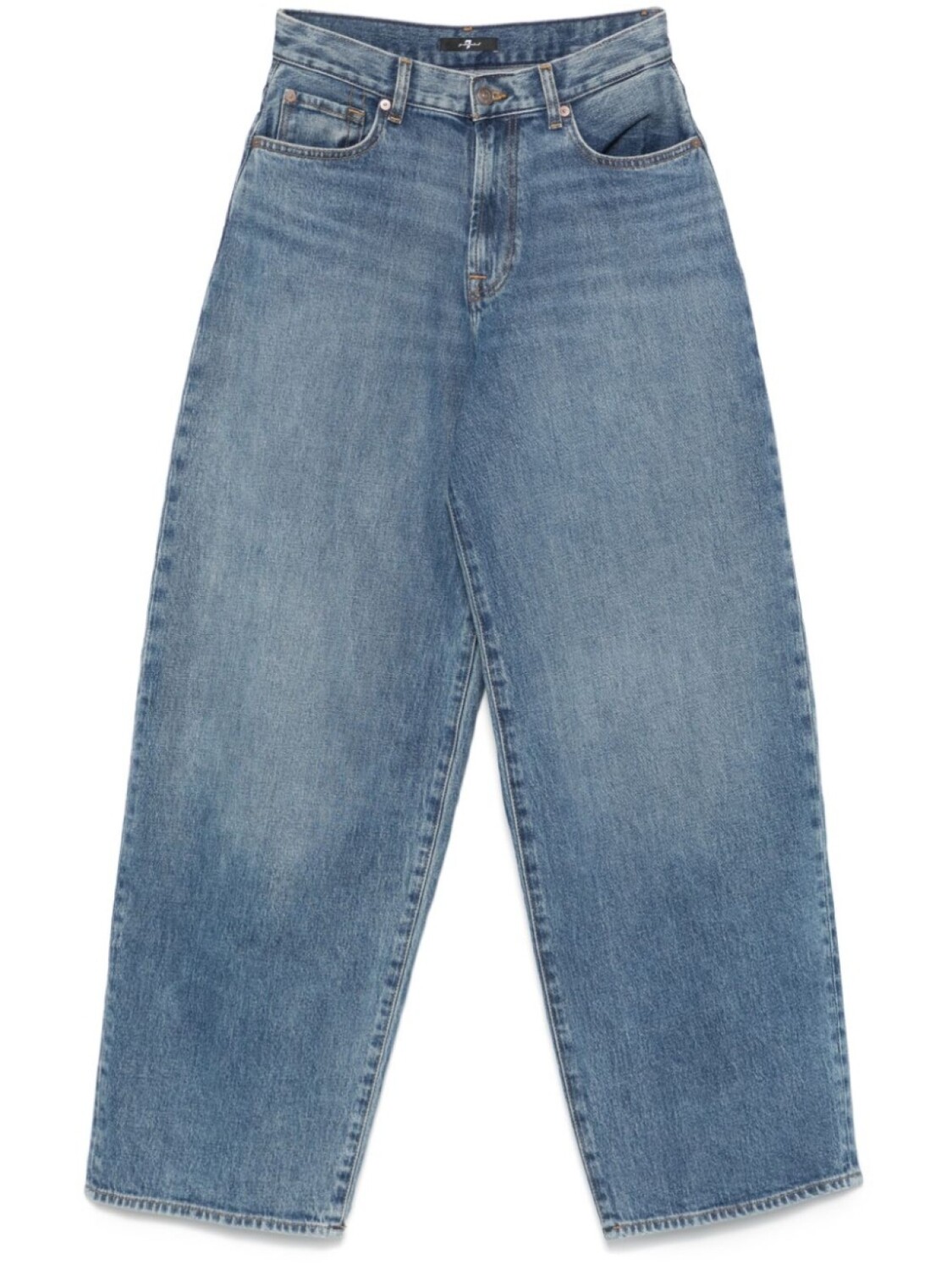 

7 For All Mankind джинсы Sam свободного кроя, синий