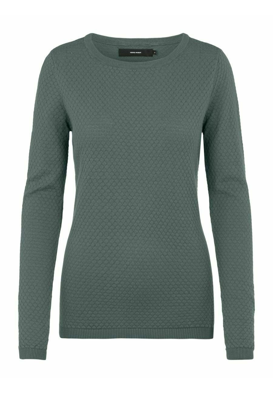 

Вязаный свитер VMCARE STRUCTURE LS O-NECK GA NOOS Vero Moda, хаки