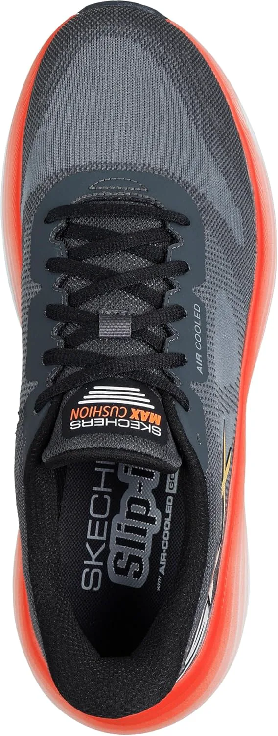 Мужские слипоны Skechers Hands Free Max Cushioning Endeavour - кроссовки Exciton, мультиколор — фото 2