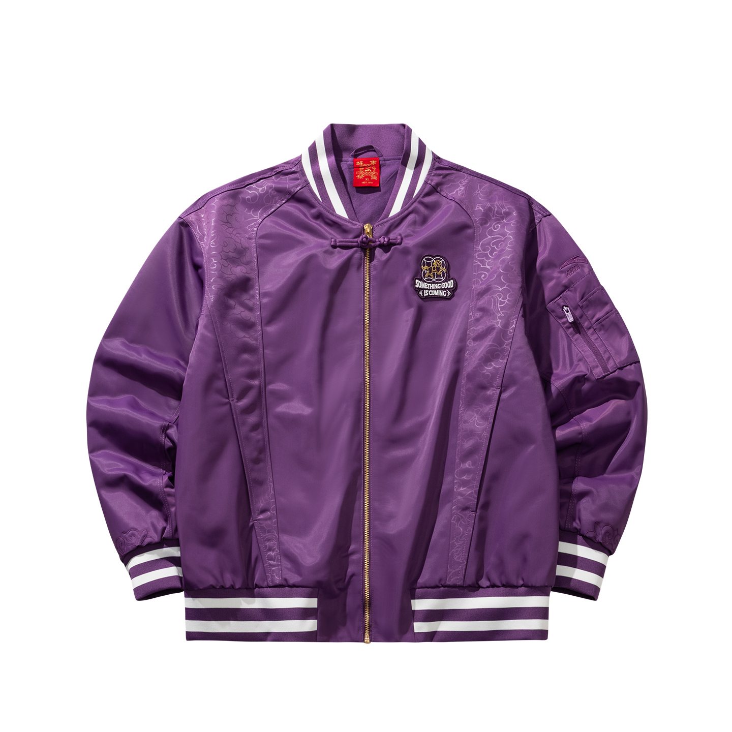 

Anta Мужская куртка, фиолетовый цвет, символизирующий удачу