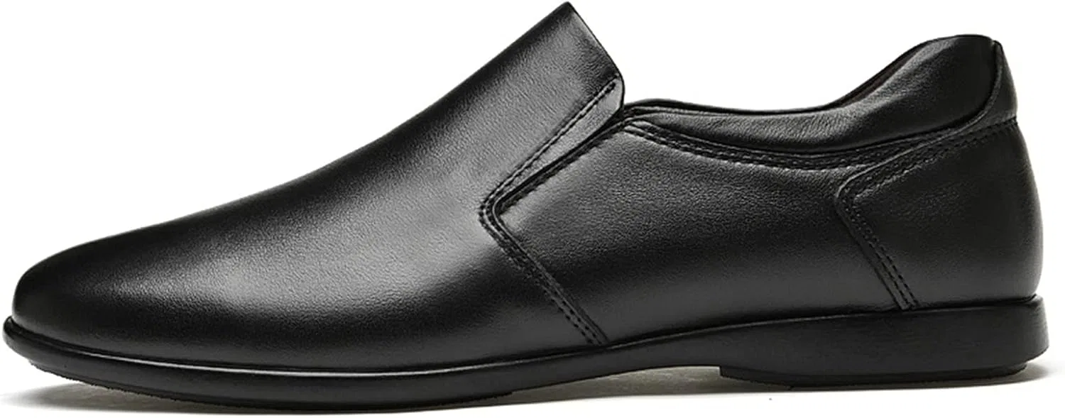 Лоферы Leather Anti-Slip, черный — фото 3