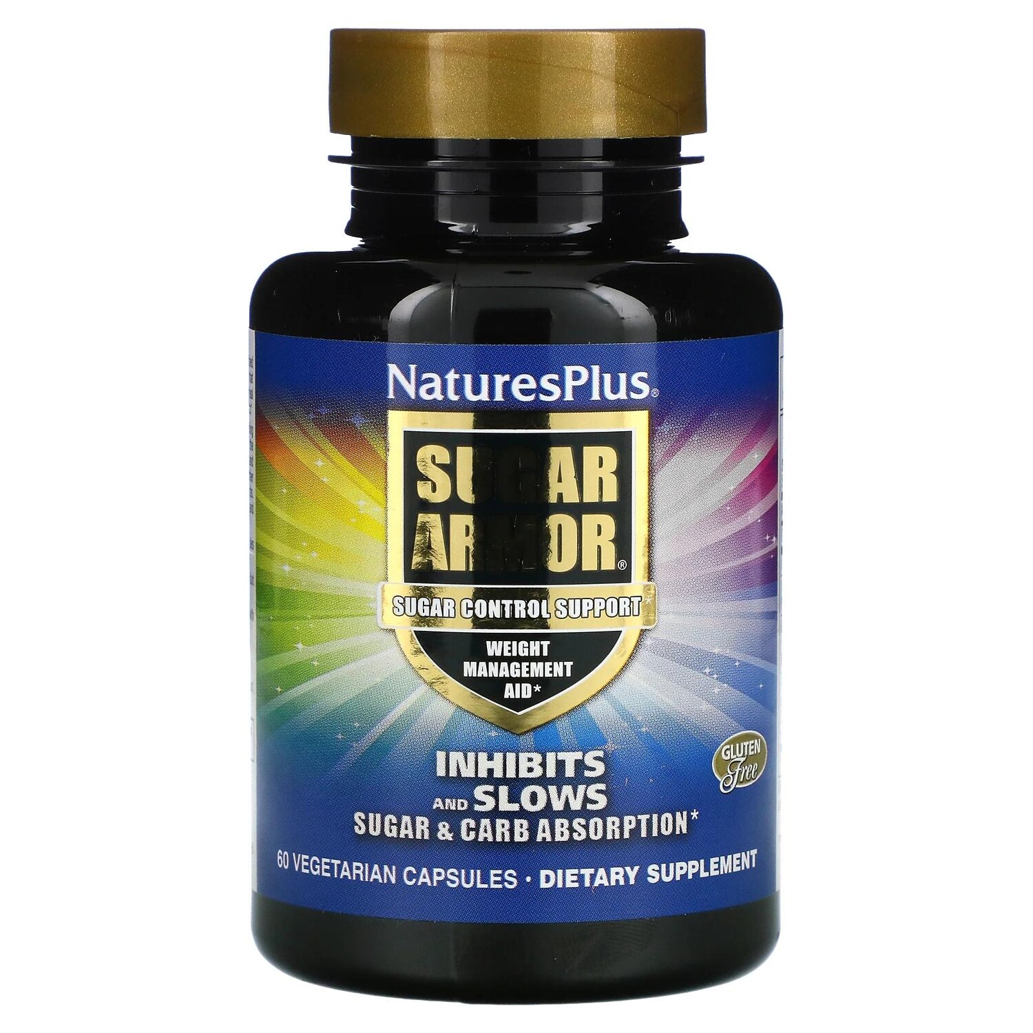 

Nature's Plus Sugar Armor Sugar Blocker Weight Loss Aid 60 Vegetarian Capsules