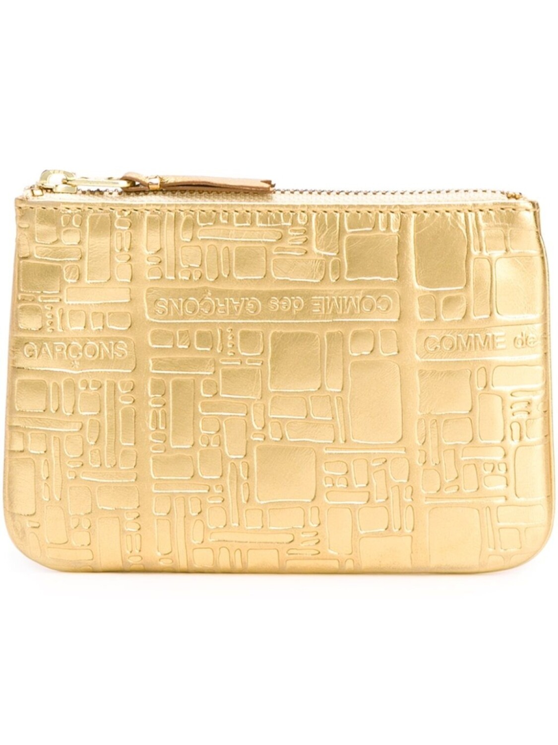

Кошелек 'Embossed Logo' Comme Des Garçons Wallet, металлик