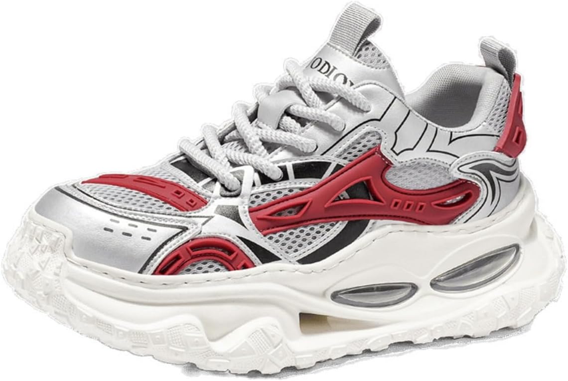 

Мужские низкие кеды Star Y2K с толстой подошвой, универсальная модная обувь на плоской подошве для подростков, легкие спортивные кроссовки для повседневной носки, школы и уличного стиля Zixcplaz, белый