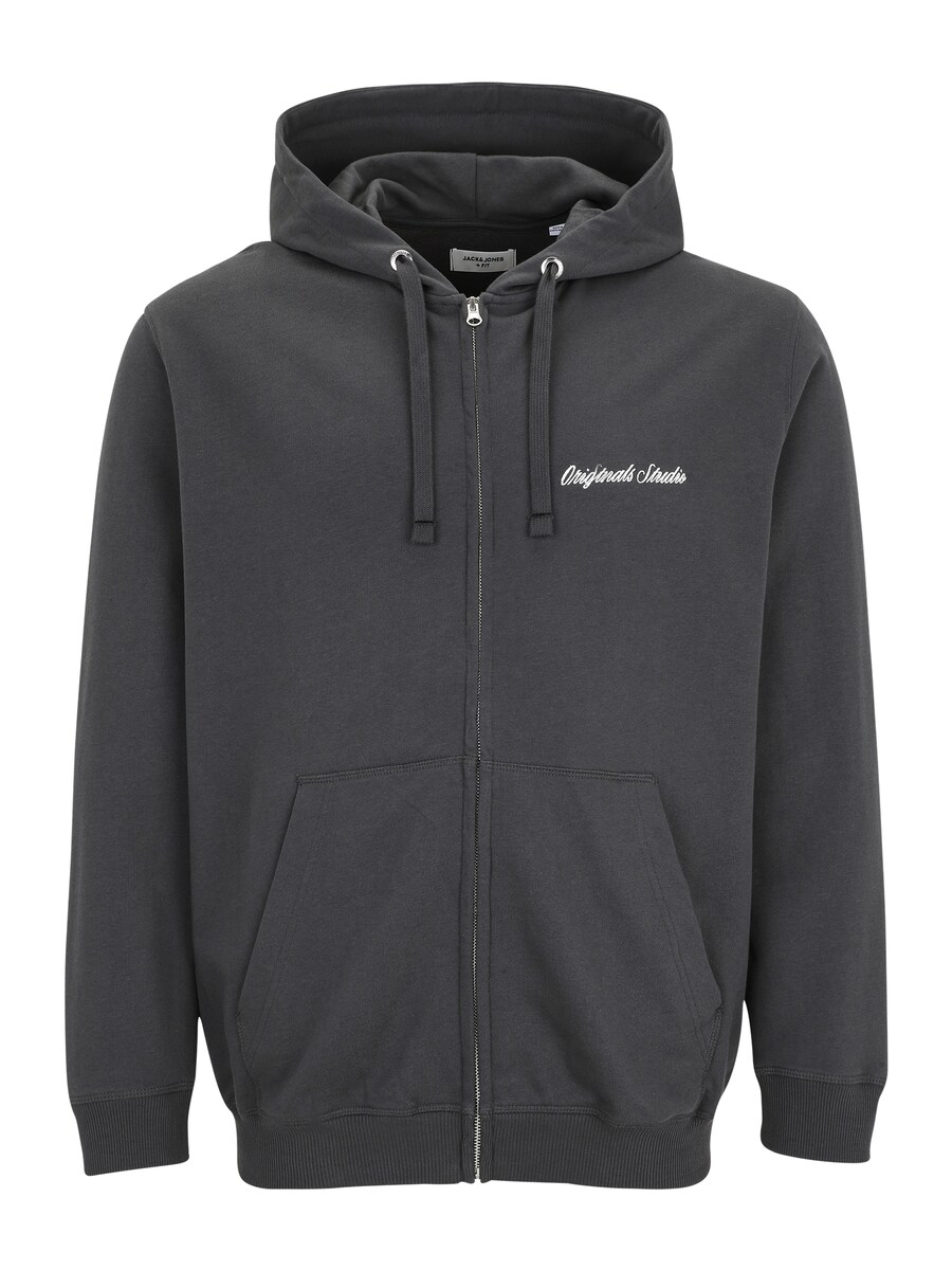 

Худи с капюшоном на молнии JACK & JONES JACK & JONES JORNORREBRO, Basalt grey