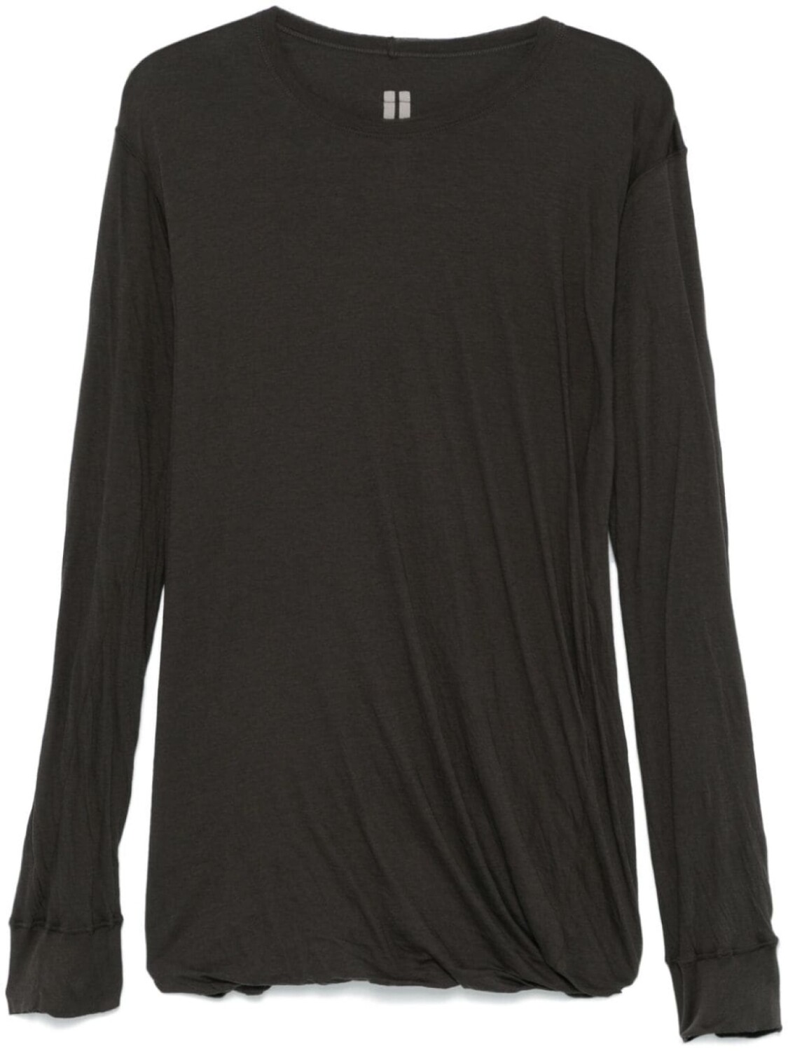

Rick Owens футболка Double, серый