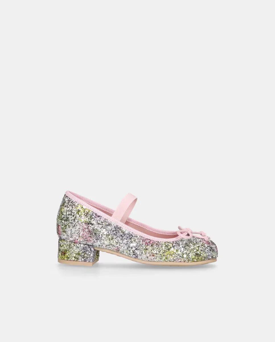 

Балетки для девочки Emma в разноцветном блеске Pretty Ballerinas, многоцветный