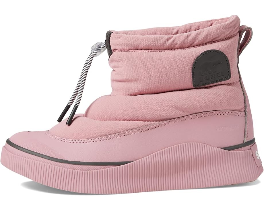 Сапоги дутики женские SOREL Out N About IV Puffy водонепроницаемые, розовый