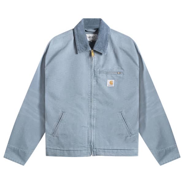 

Детройтская куртка Carhartt Wip, cozy синий stone canvas