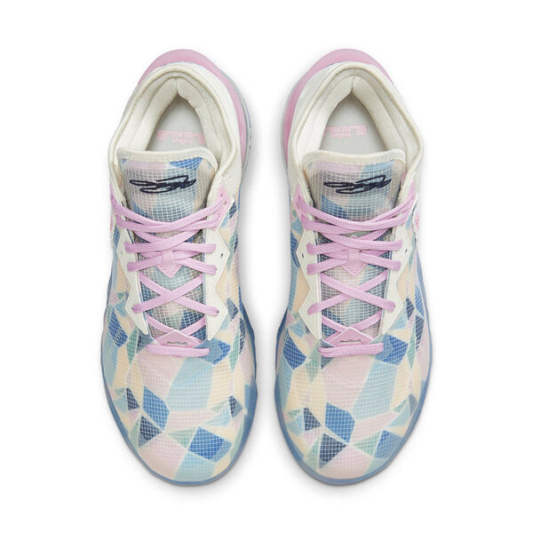 Кроссовки atmos x lebron 18 low ep Nike, белый — фото 4