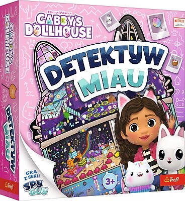 

02695 ИГРА — Детектив Мяу — Кукольный домик шпиона Габби Trefl