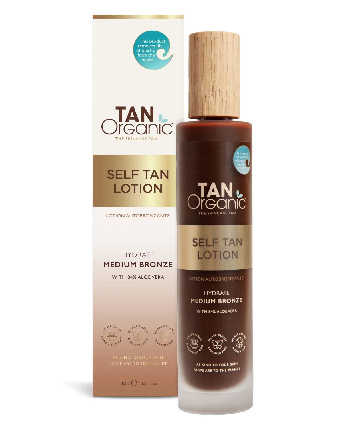 Лосьон для автозагара TanOrganic Self-Tanning, 100 мл Tanorganic