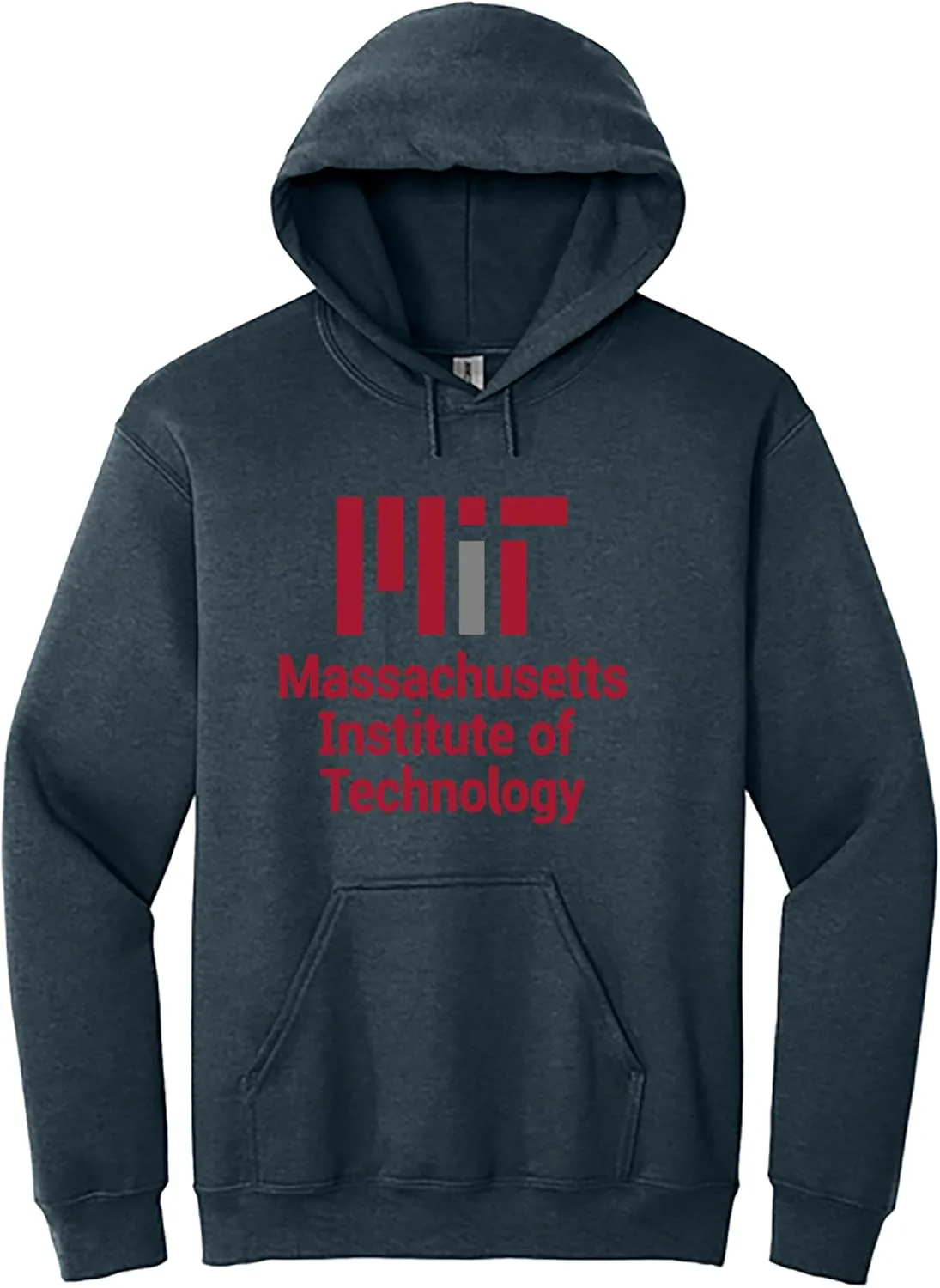Толстовка с капюшоном «Мир и космос» с логотипом MIT University Generic, Dark Heather