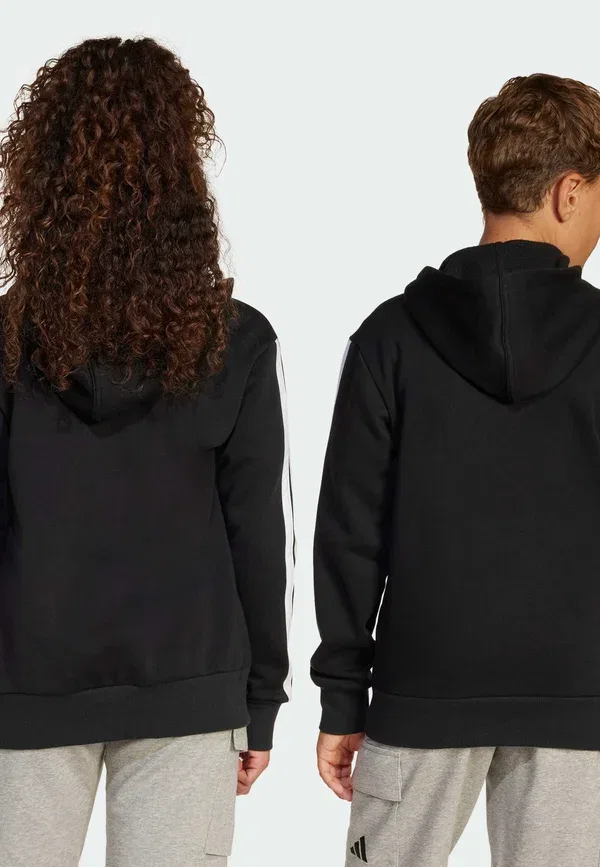 Толстовка на молнии Adidas Performance, черно-белый — фото 2