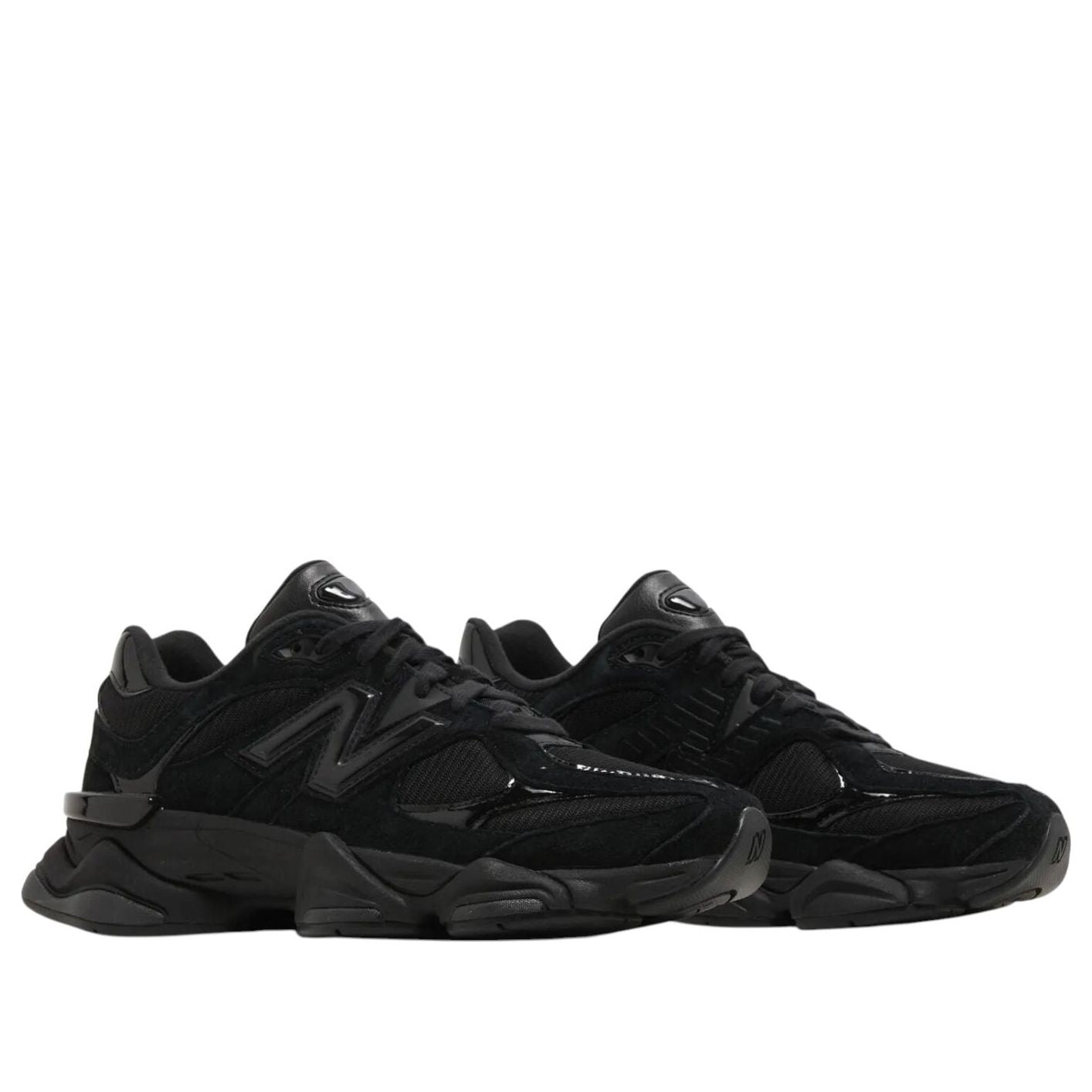 Кроссовки New Balance 9060 'Triple Black Patent' — фото 2