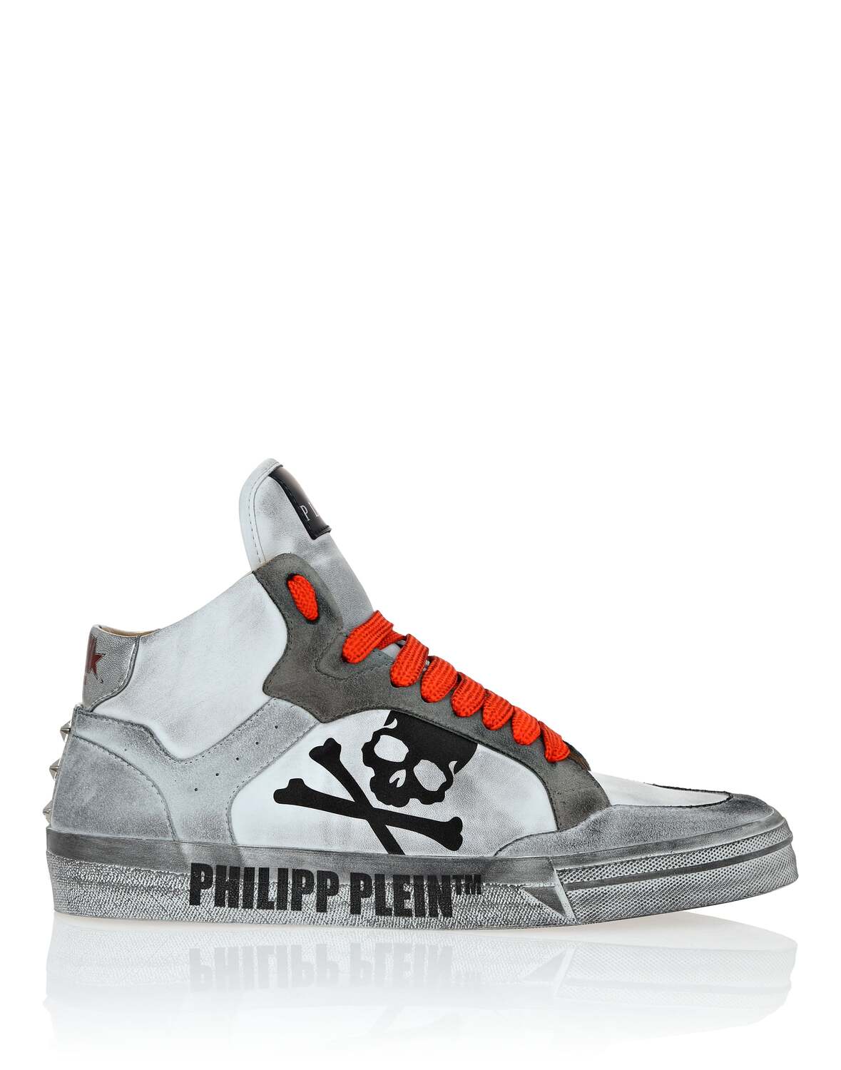 Высокие кеды Retrokickz PHILIPP PLEIN, черный/серебряный — фото 2
