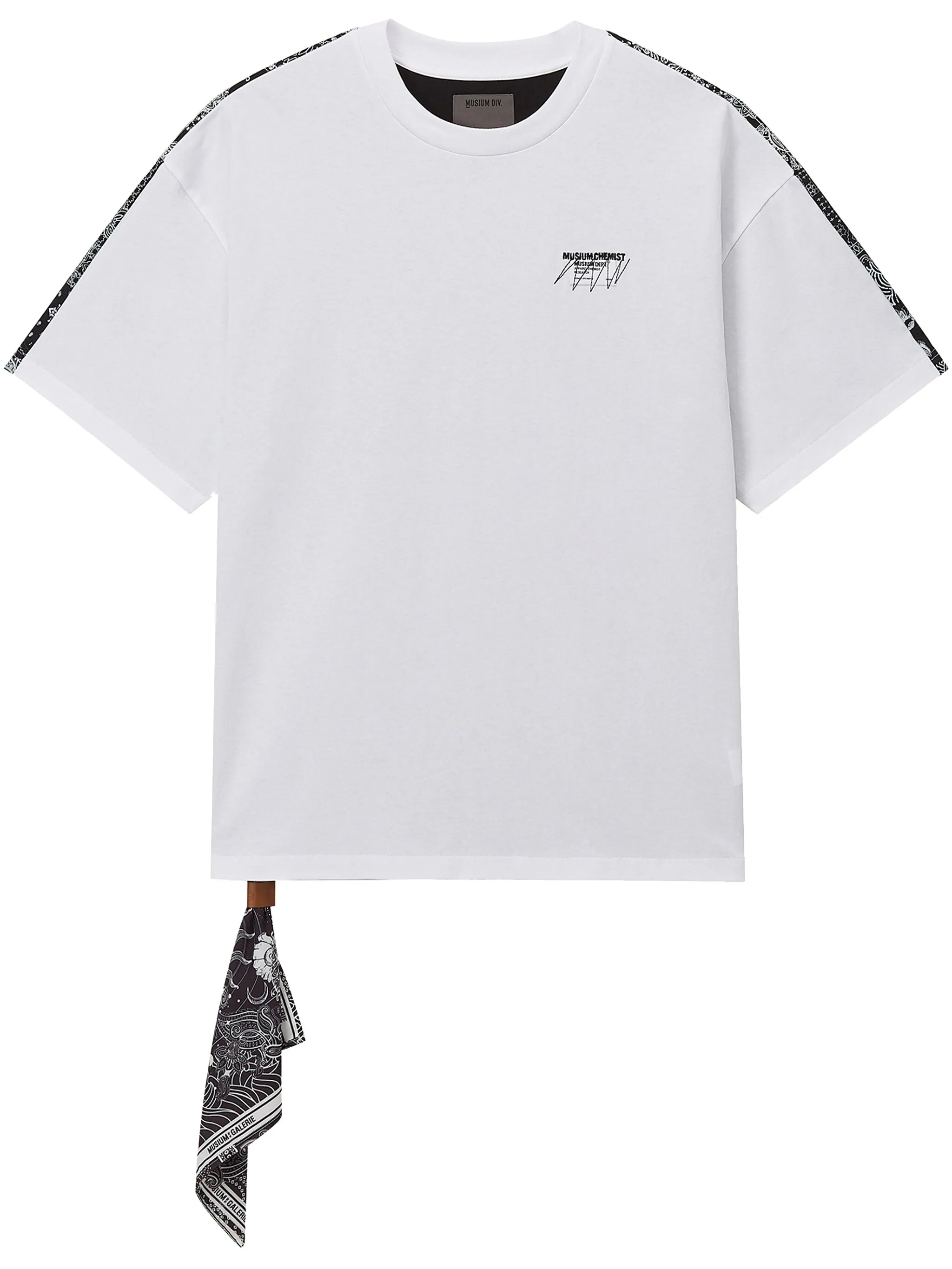 

Футболка с короткими рукавами Musium Div., белый