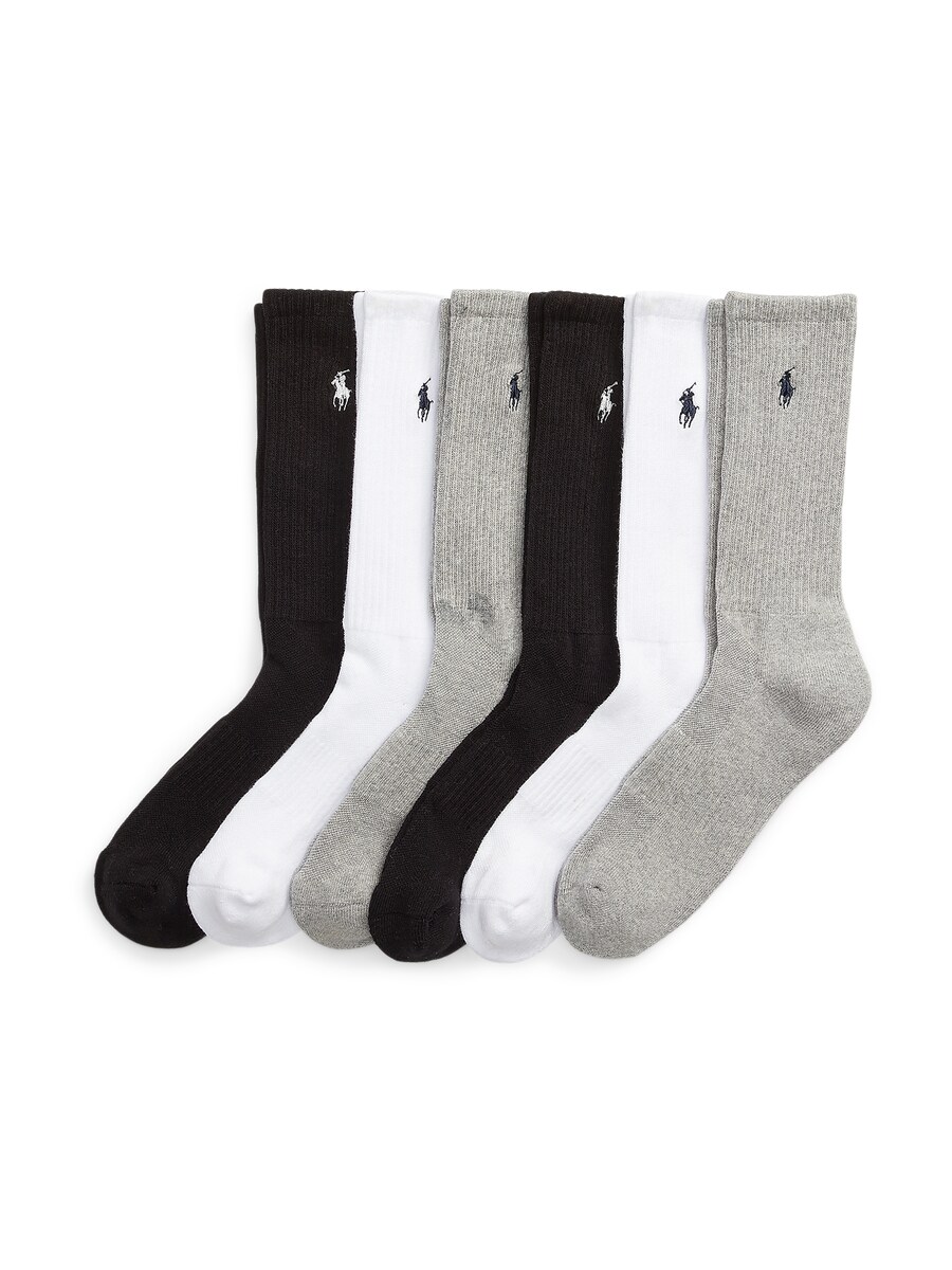 

Носки Polo Ralph Lauren, серый/черный/белый