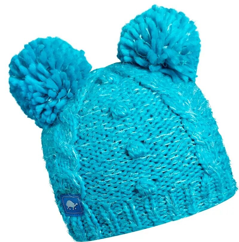 

Детская шапка с шариками Turtle Fur, бирюзовый