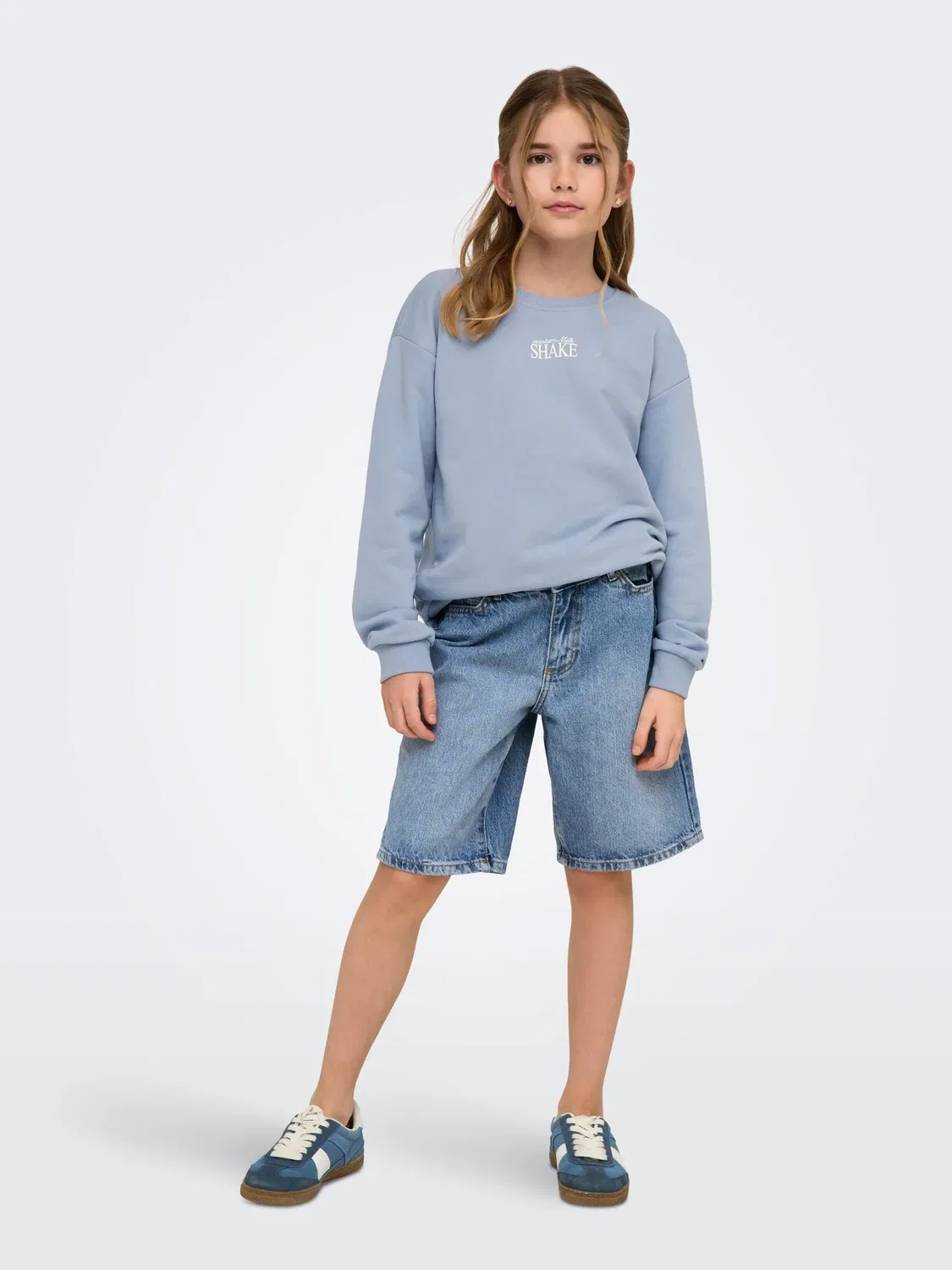 Свитшот KIDS ONLY, soft chambray — фото 3
