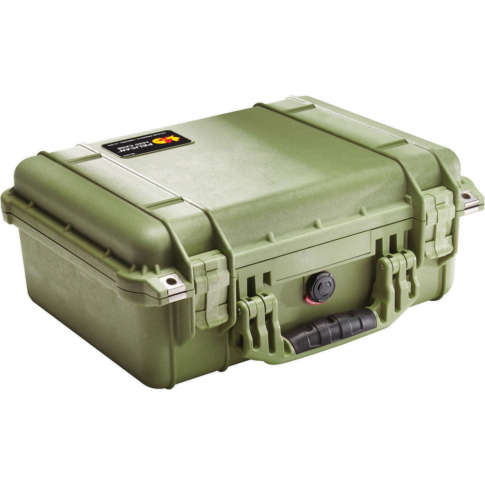 

Чехол Pelican 1450NF без пенопласта (оливково-зеленый)