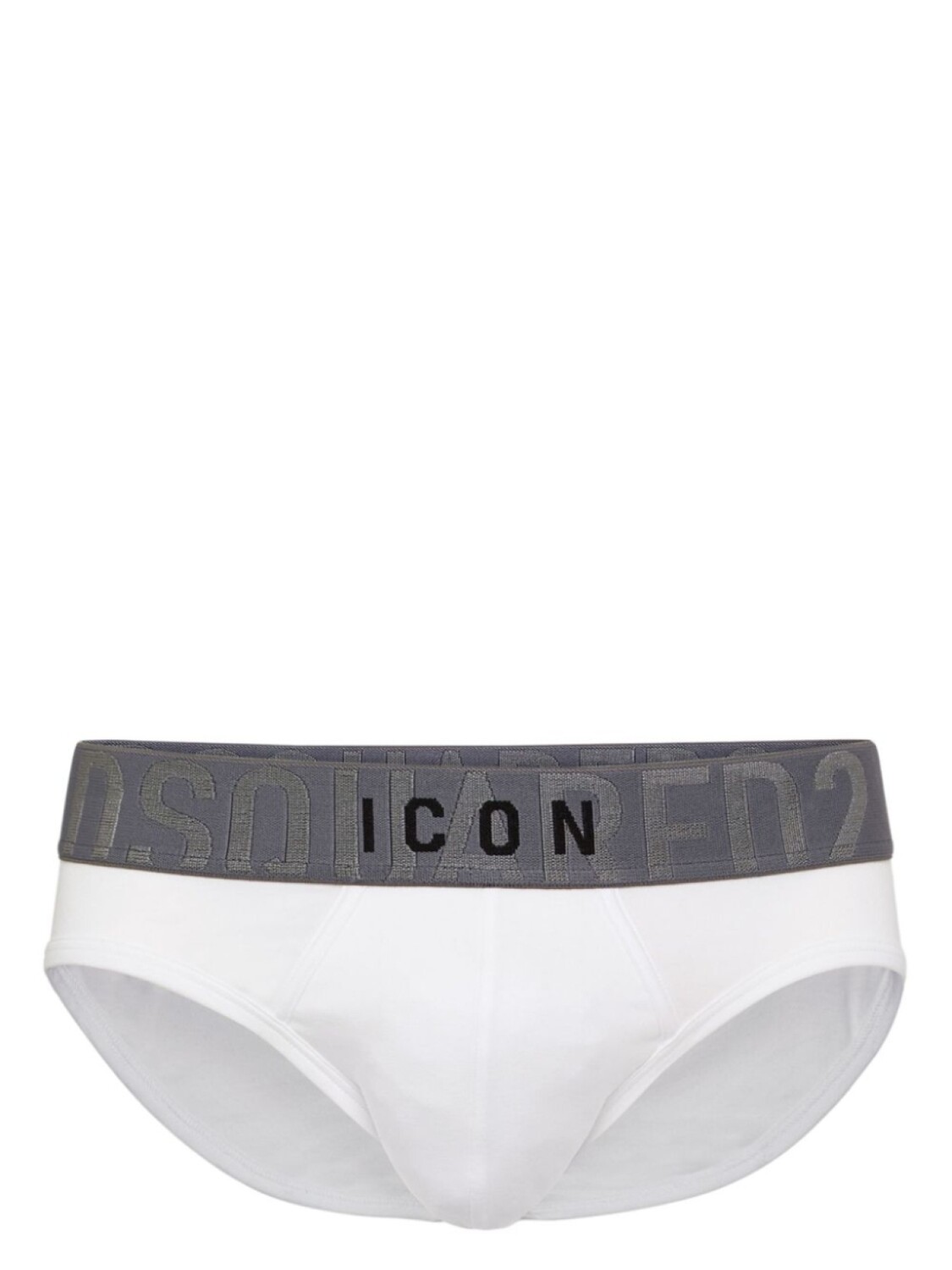 

DSQUARED2 трусы-брифы с логотипом Icon, белый