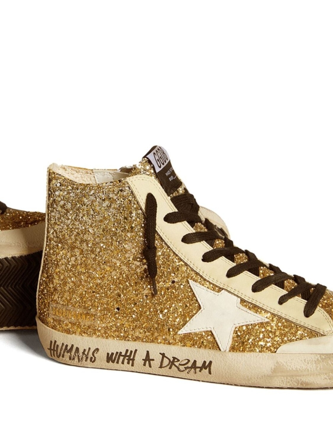 Кеды Francy Penstar Golden Goose, золотой — фото 4