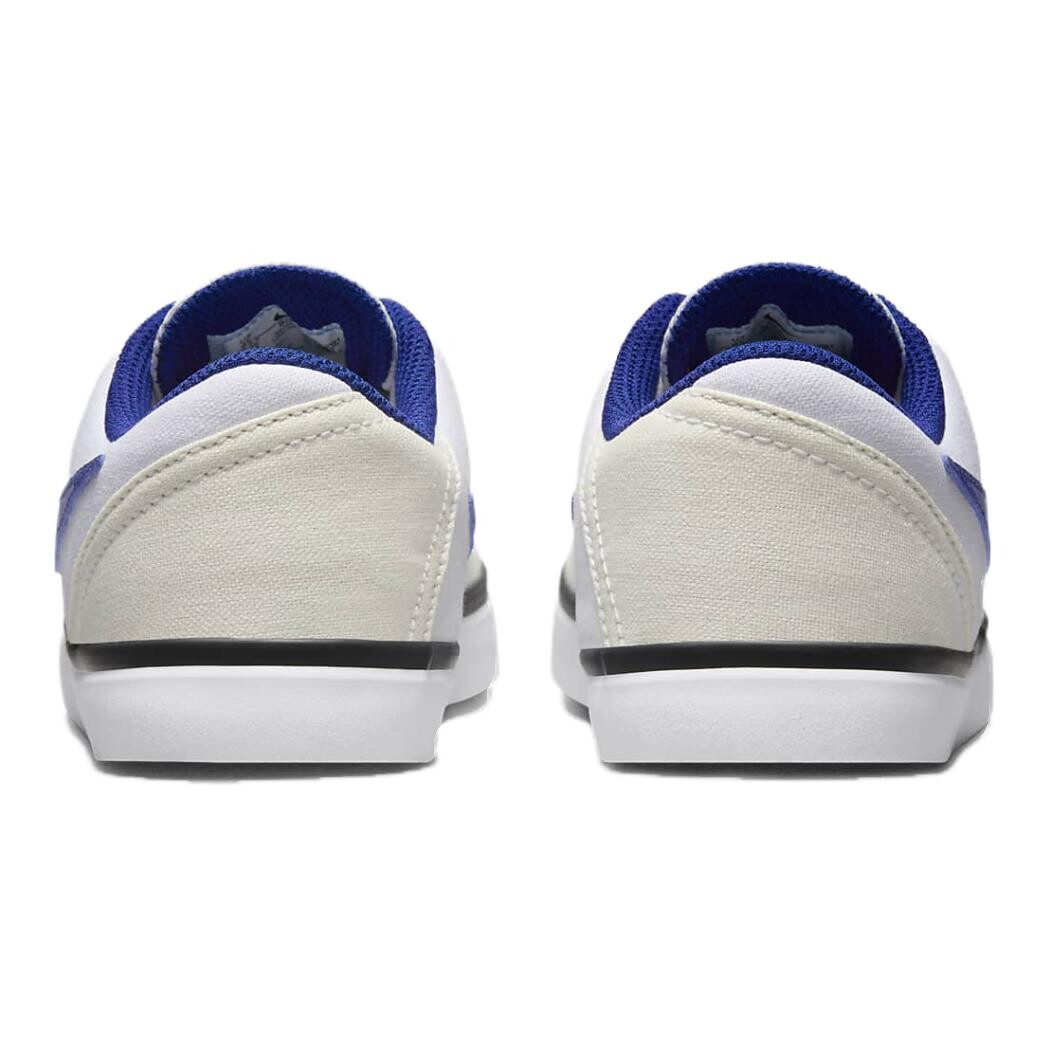 SB Check Детские скейтбордические туфли GS Nike, белый/синий — фото 4