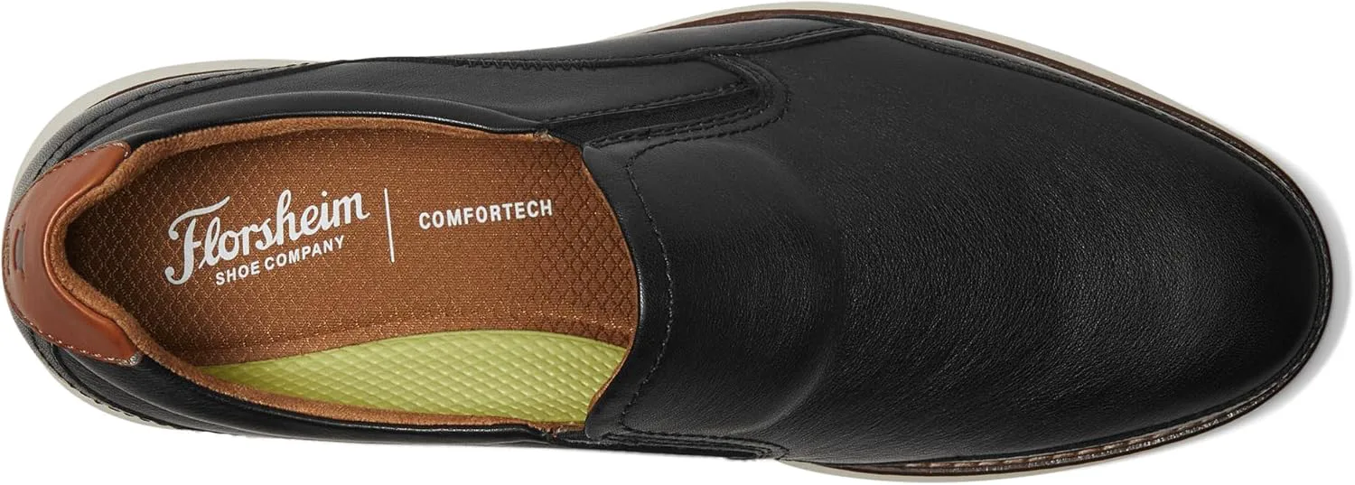 Florsheim Launch Moc Toe Slip On Мужские слипоны, черно-белый — фото 2