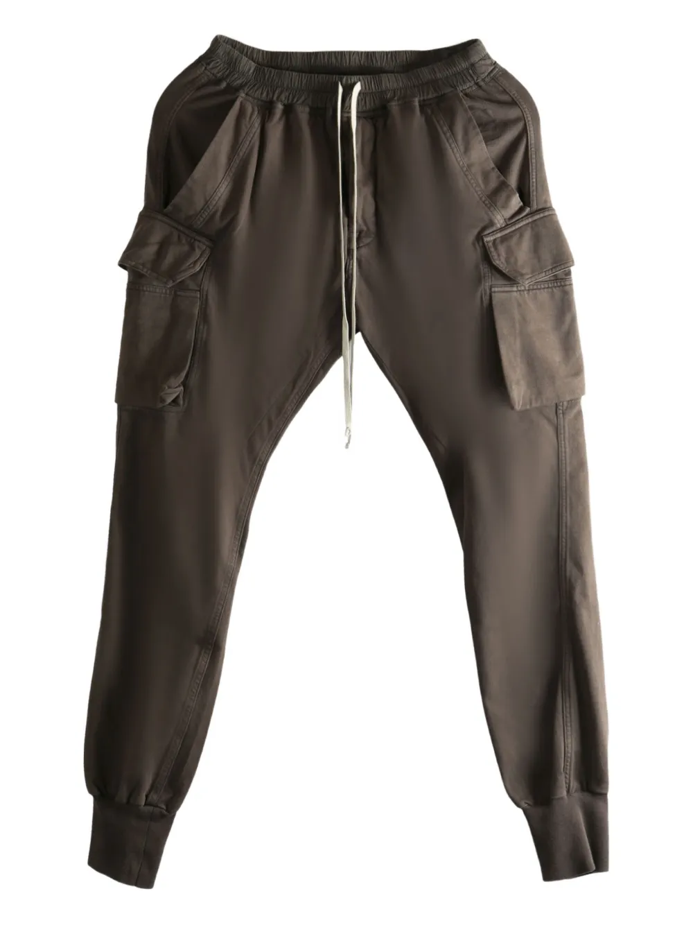 

Карго-брюки с завязками на талии и кроем Mastodon Rick Owens DRKSHDW, коричневый