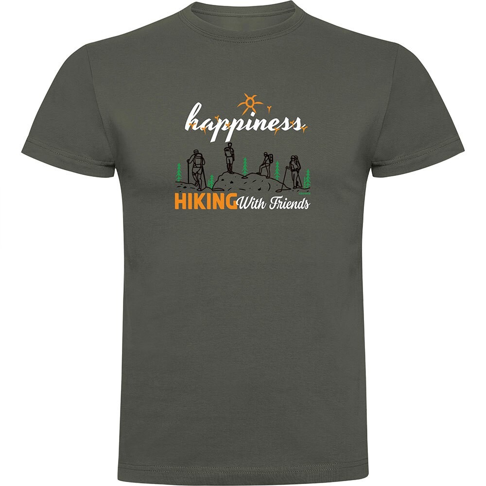 

Футболка с коротким рукавом Kruskis Hiking Nature, зеленый