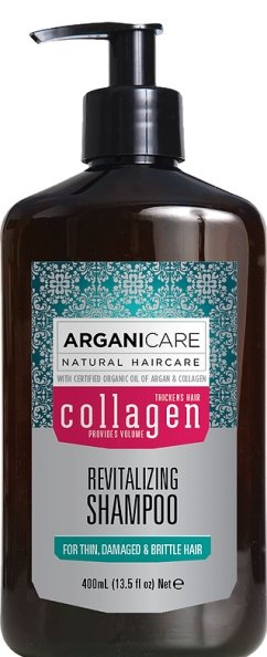 Arganicare Collagen Set Шампунь для тонких волос + Кондиционер для волос 400 мл — фото 3