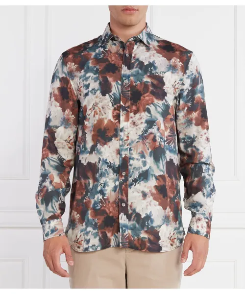 

Рубашка LS Collins Botanical Regular fit Guess Jeans, мультиколор