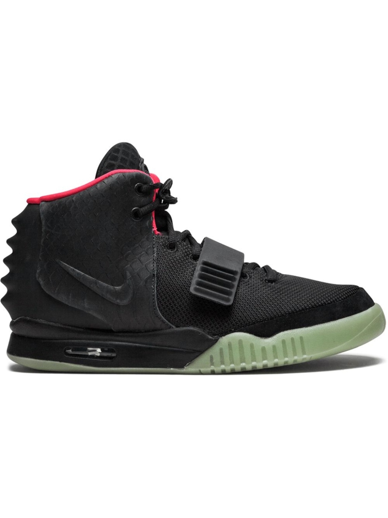 Nike хайтопы 'Air Yeezy 2 NRG', черный