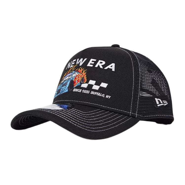 

New Era Бейсболка из полиэстера унисекс черная, Black
