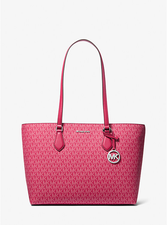 

Большая сумка-тоут с логотипом Sheila Michael Kors, красный