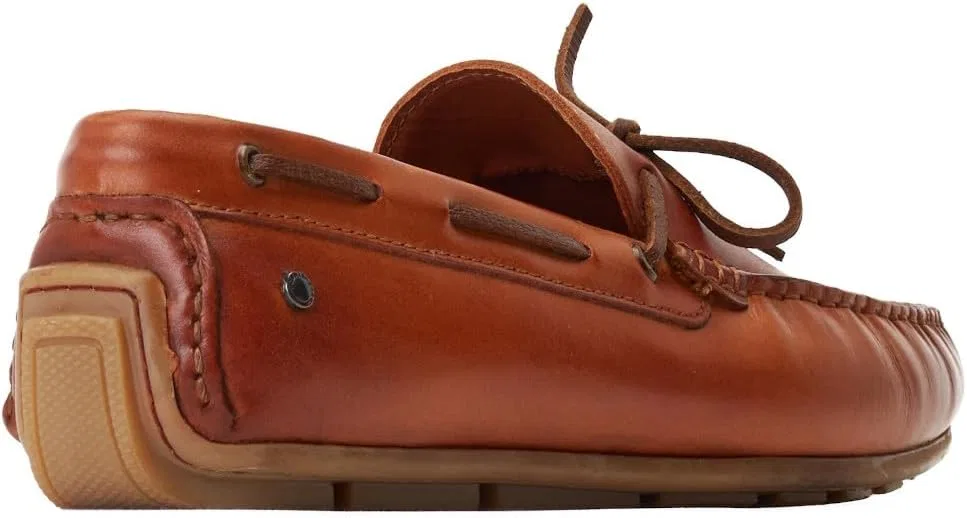 Мужские кожаные туфли Base London Brooks, Skin-Coloured