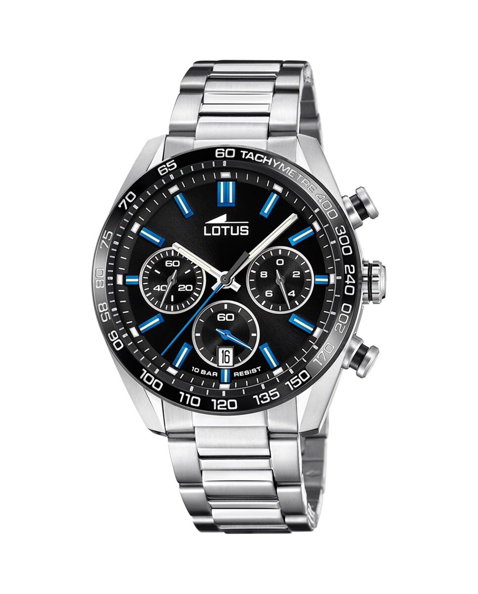 

Мужские часы 18916/3 Chrono из серебристой стали LOTUS, серебро