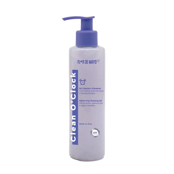 

Увлажняющее очищающее средство для лица Clean O'clock Gel Limpiador Flor De Mayo, 190 ml
