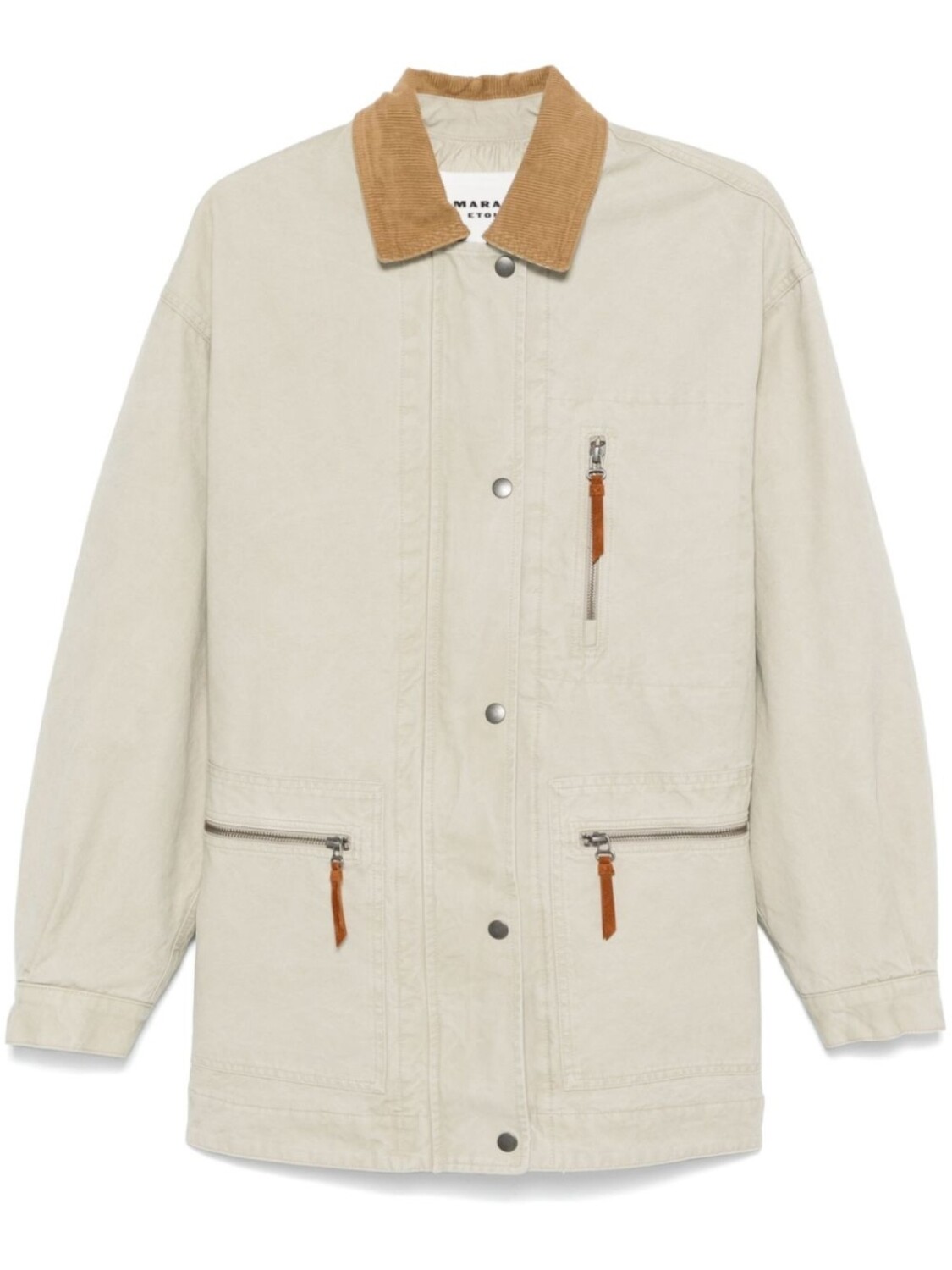 

MARANT ÉTOILE пальто Kimelia, нейтральный