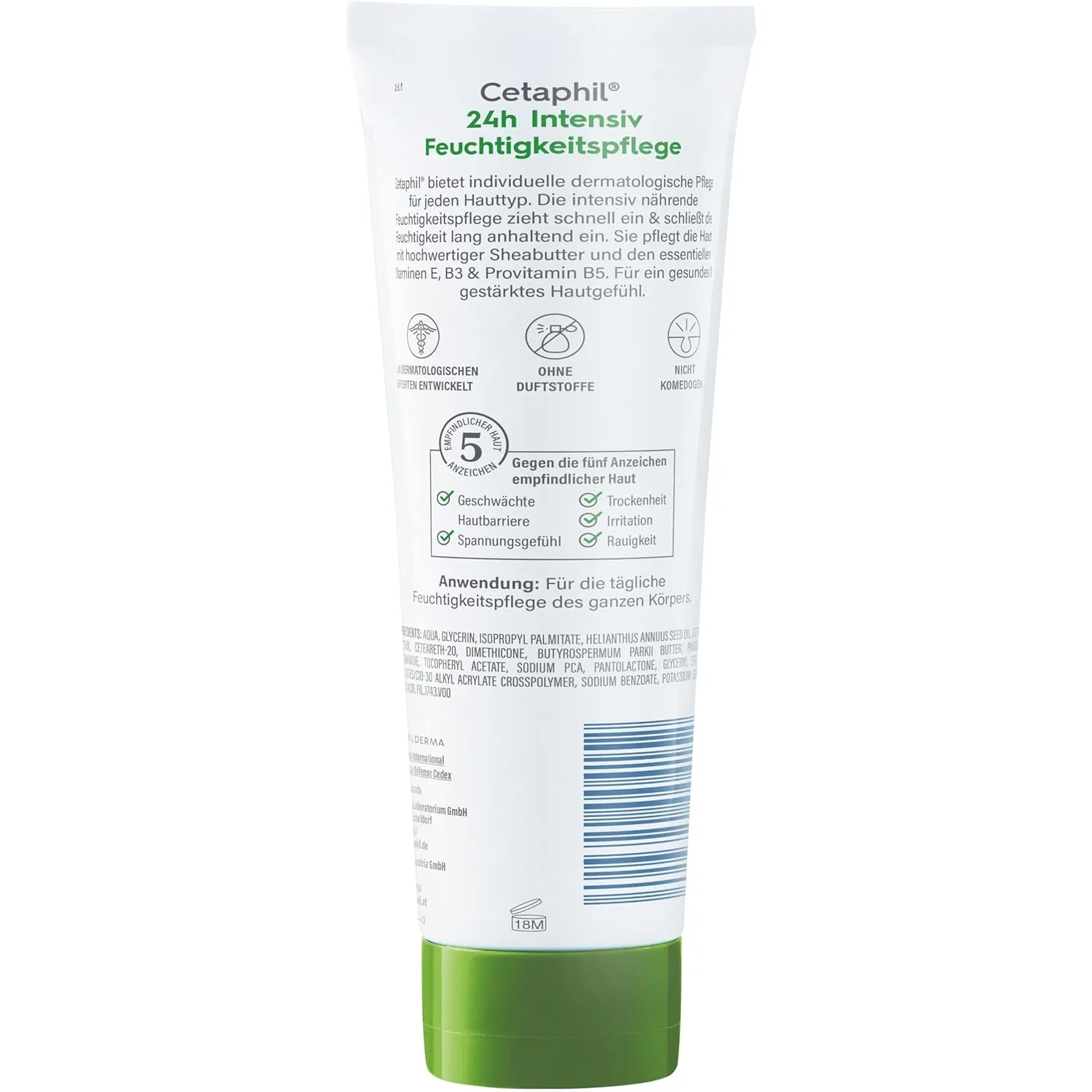 Интенсивный увлажняющий лосьон для тела Cetaphil 24h Cetaphil — фото 2