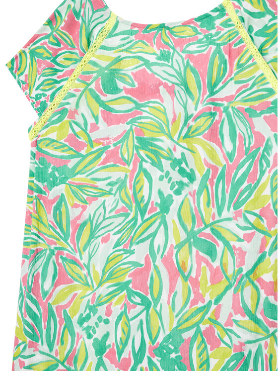 Летнее платье стандартный крой 4UIACV03G United Colors Of Benetton, мультиколор — фото 3